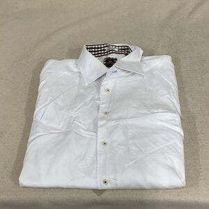 EUC Mens long sleeve button down Peter Millar shirt
